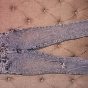 Banana Republic Blue Skinny Jeans Distressed
